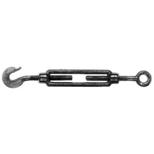 Huzalfeszítő nyitott, kampó-szem végekkel DIN 1480