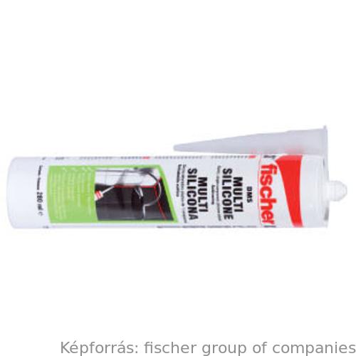 DMS TP áttetsző 280ml univ.szilikon
