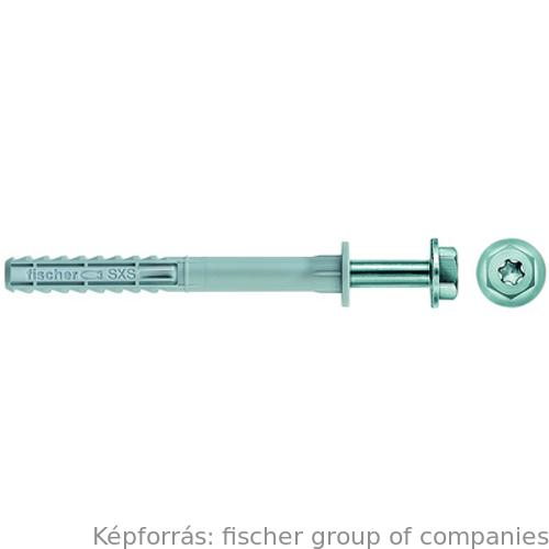 SXS10x160F US A4rögzitődübel korr.álló